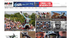 Desktop Screenshot of fr.motocrossmag.be